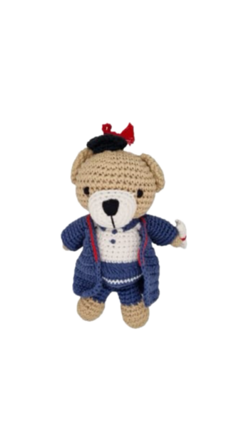 Bear Graduation Girl 0034G