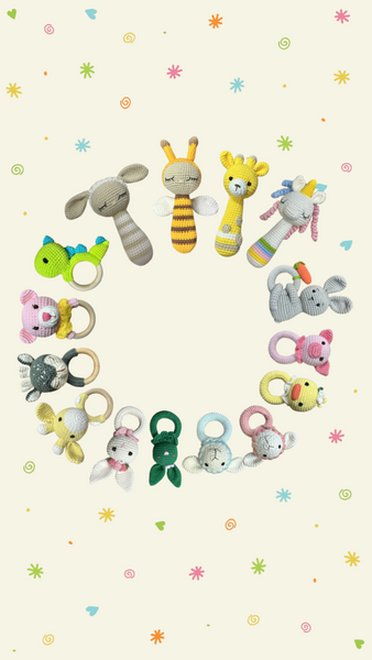Baby Rattle - Giraffe 8005