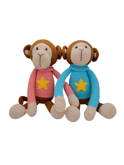 Monkey Starry Blue 7045