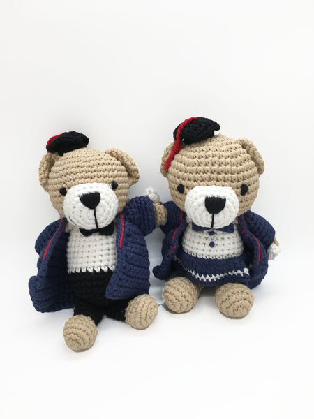 Bear Graduation Girl 0034G