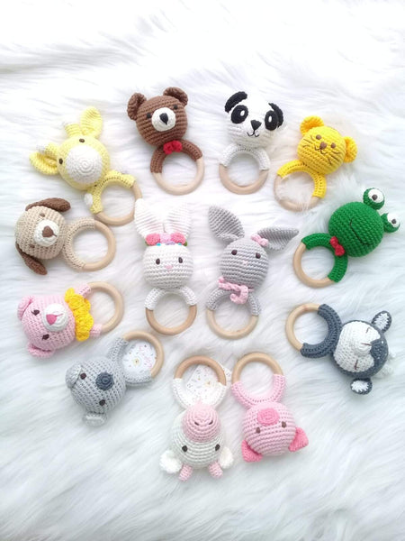 Baby Rattle - Reindeer 8003