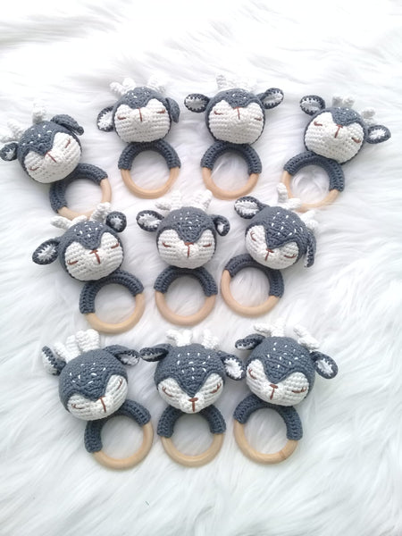 Baby Rattle - Reindeer 8003