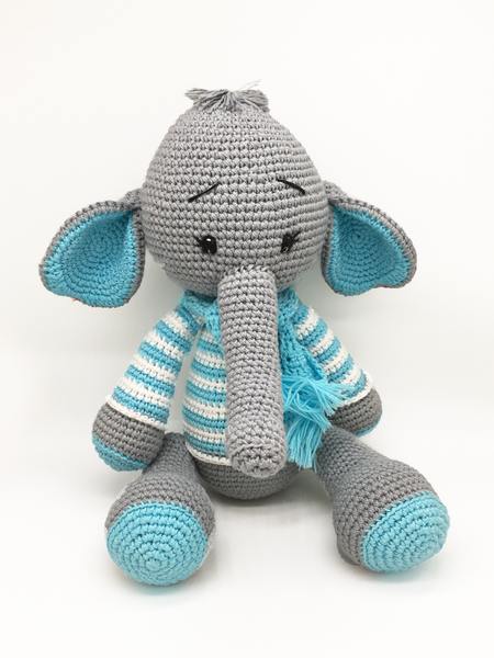 Elephant Ellie Blue 7027