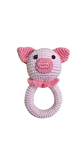 Baby Rattle - Pig 8016