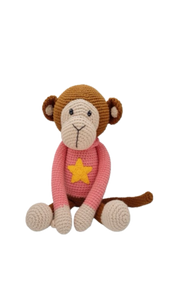 Monkey Starry Pink 7045