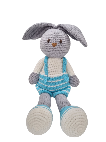 Rabbit - Bunny Joyous Grey 7108