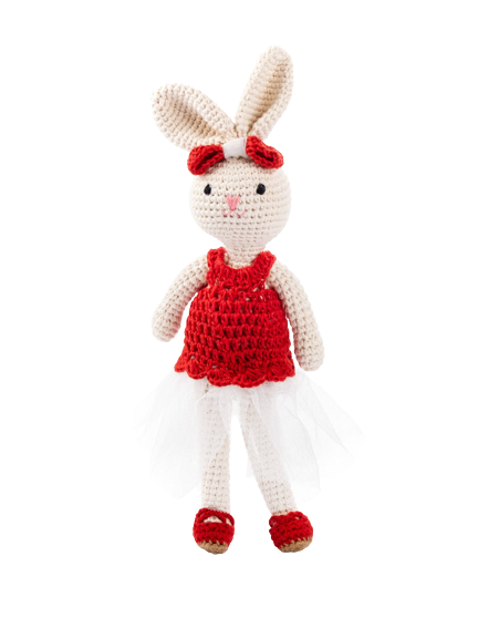 Rabbit - Bunny Bella Red 7032