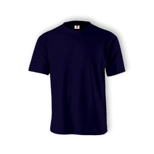 Round Neck T-shirt 100% Cotton: Blue Navy