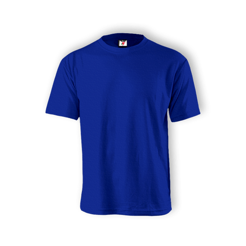 Round Neck T-shirt 100% Cotton : Blue Royal